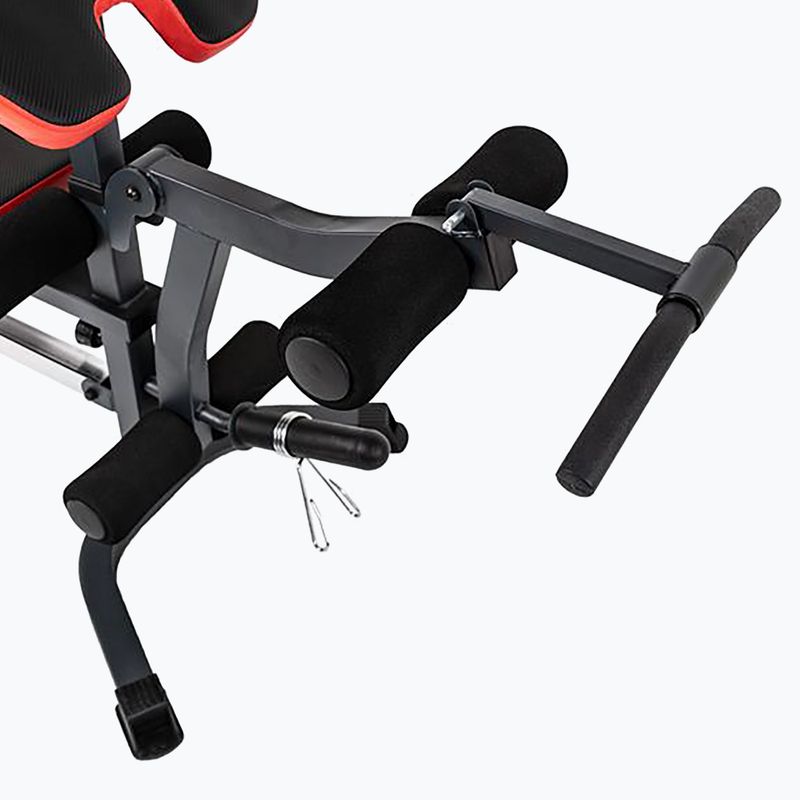 HMS treniruočių suolas LS3050 juodai raudonas 17-53-302 7