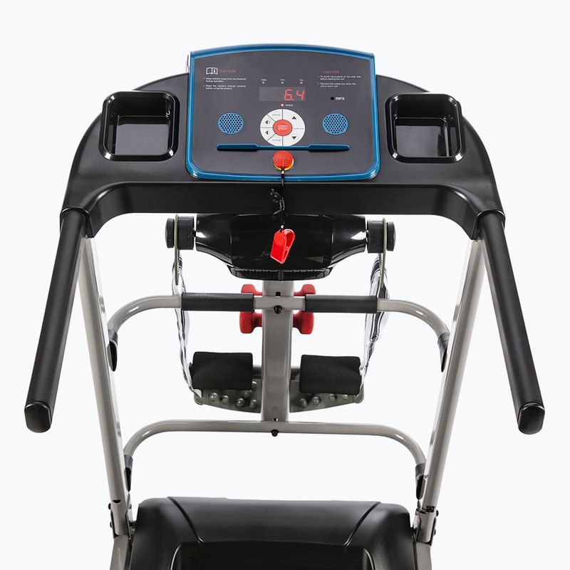 Elektrinis bėgimo takelis su masažuokliu HMS BE4540 One black/silver 6