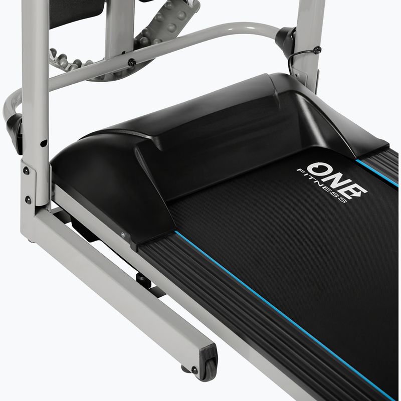 Elektrinis bėgimo takelis su masažuokliu HMS BE4540 One black/silver 10