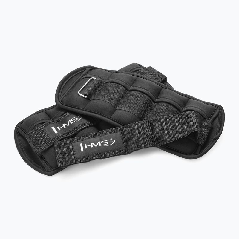 Svarmenys čiurnai ir riešui HMS ONK03 1,5 kg 2 vnt., juodos spalvos 4