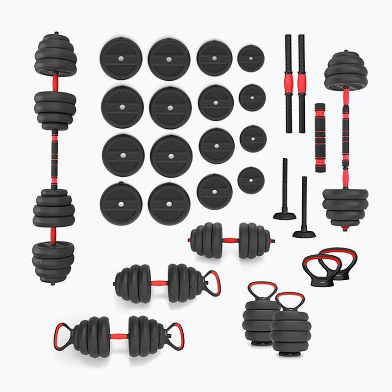 Svarmenų rinkinys HMS SGN140 Pro Set 6in1 40 kg