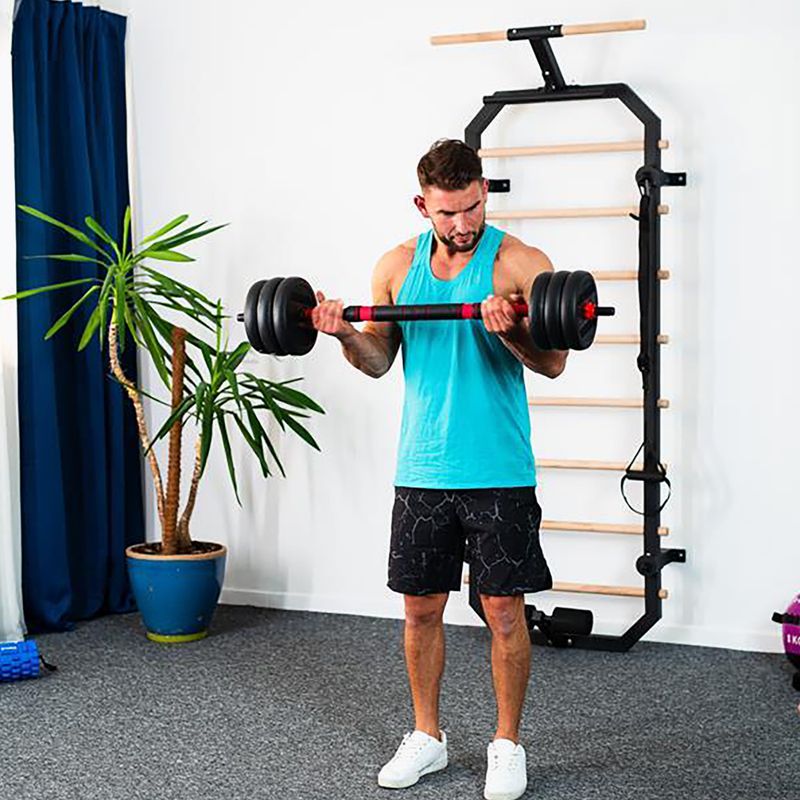 Svarmenų rinkinys HMS SGN140 Pro Set 6in1 40 kg 5