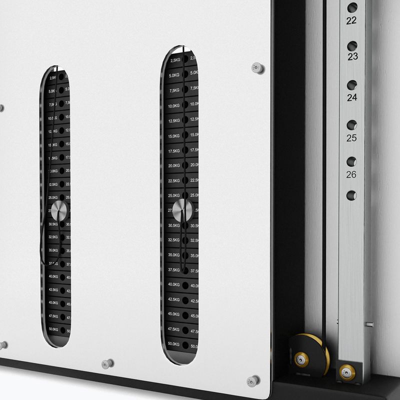 Sieninis treniruočių rėmas HMS BS302 Commercial silver 9