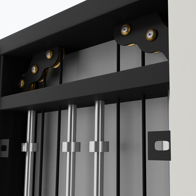 Sieninis treniruočių rėmas HMS BS302 Commercial silver 12