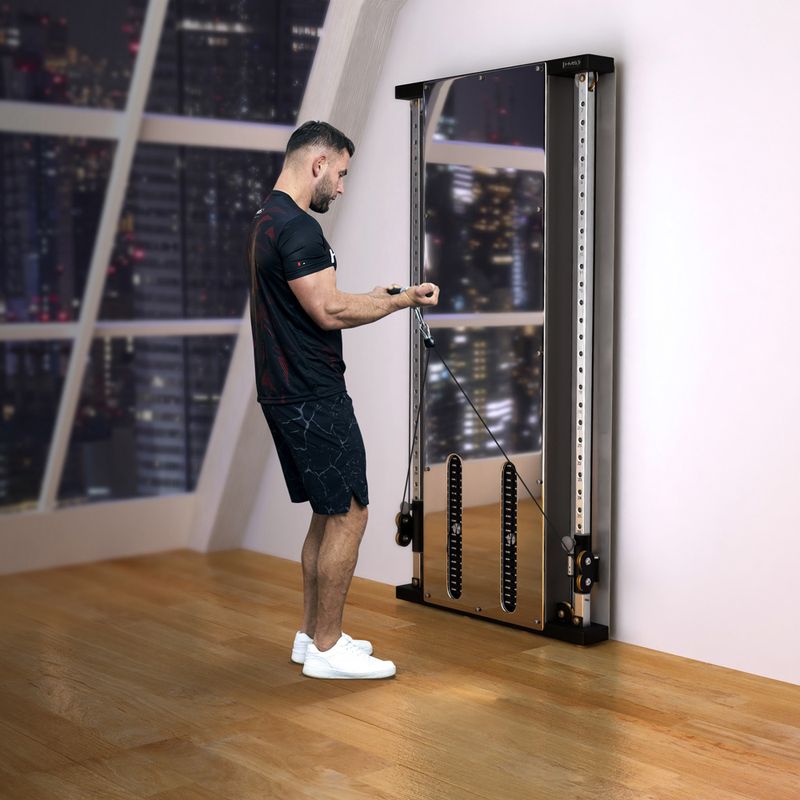 Sieninis treniruočių rėmas HMS BS302 Commercial silver 15