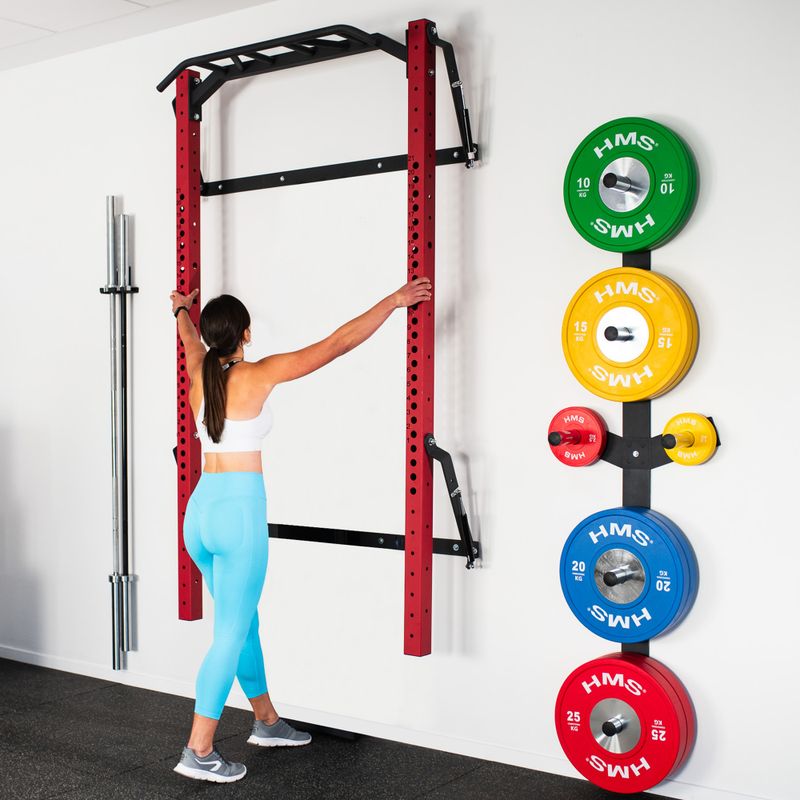 Sulankstomas treniruoklis HMS KLT23 red/black 11