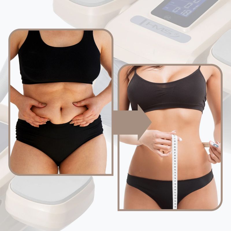 Automatinis ratas skirtas treniruoti pilvo raumenis su ekranu HMS KA08 rudas 9