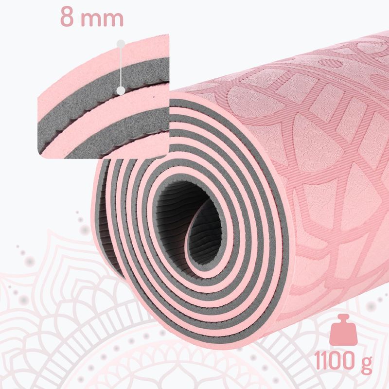Jogos kilimėlis HMS YM10 light pink 3