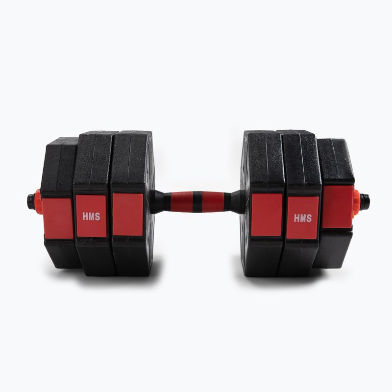 HMS štangos rinkinys su keičiamais svarmenimis Sgc30 juoda-raudona 17-57-031 5