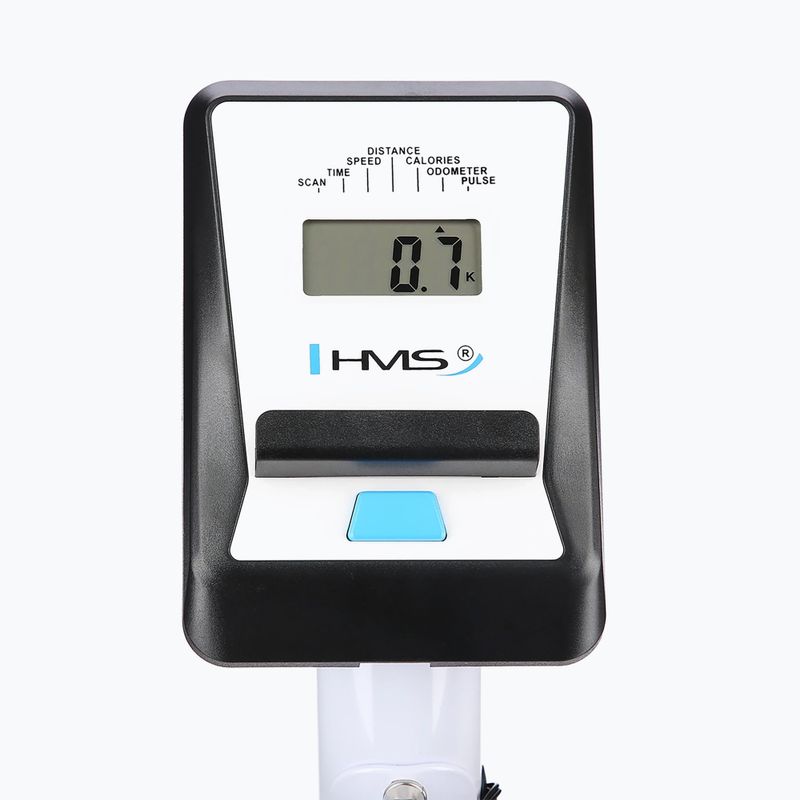 Stacionarus dviratis HMS M8750 baltas 6