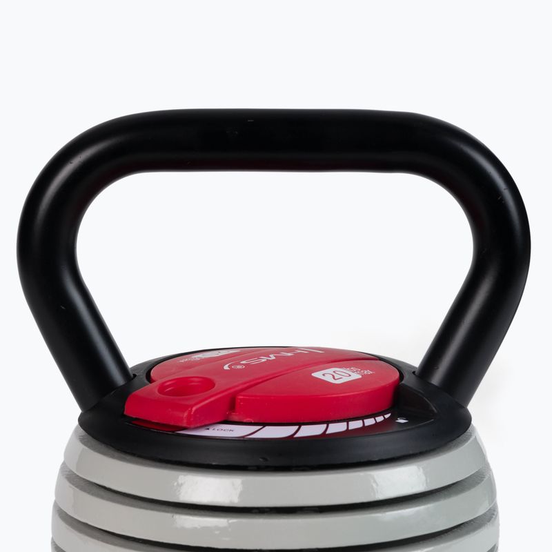 HMS reguliuojamas kettlebell Kr20 pilkas 17-64-801 4