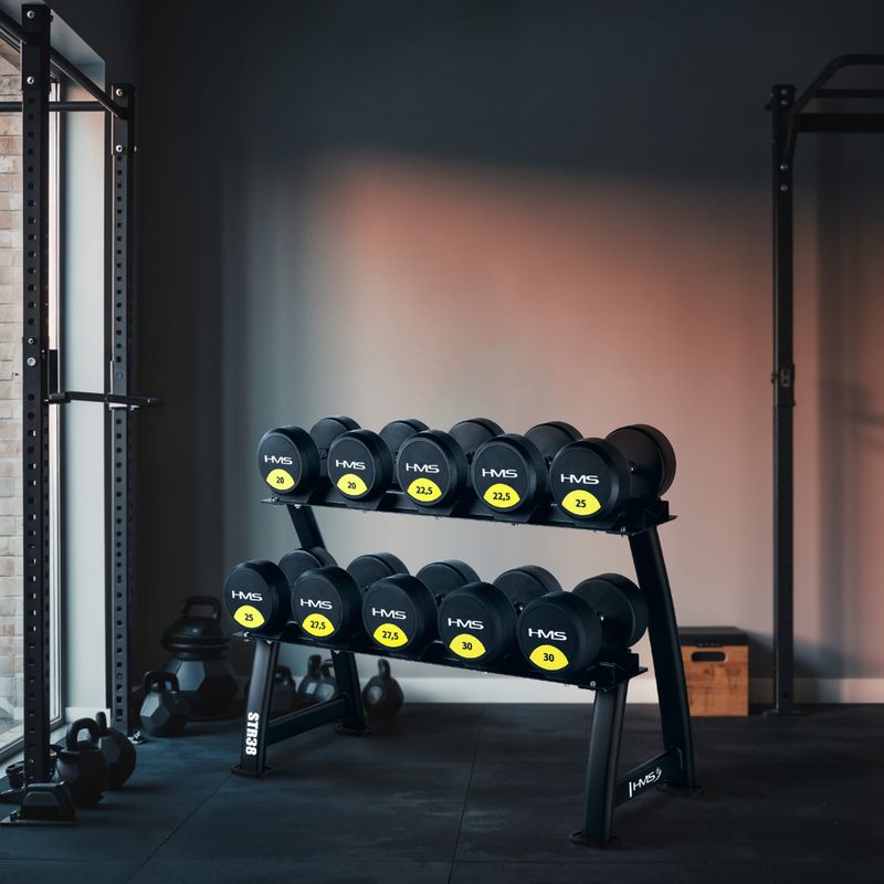 Hantelių stovas HMS STR38 black 7