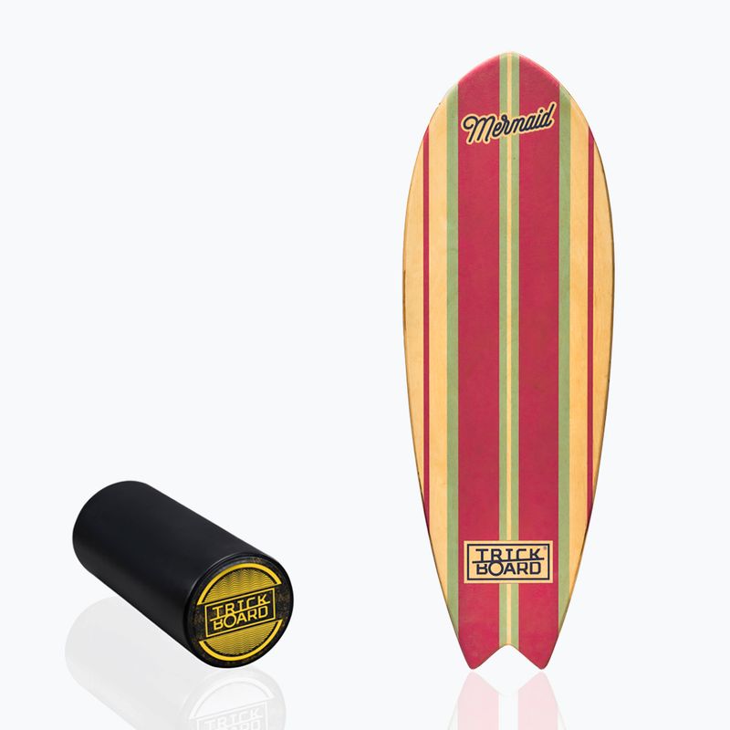 Trickboard Fish Mermaid raudonai ruda balansavimo lenta TB-17360 6