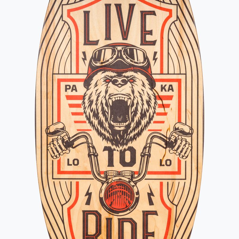 Skimboardas PAKALOLO Ride L/XL juoda ir smėlio spalvos PK-17827 4