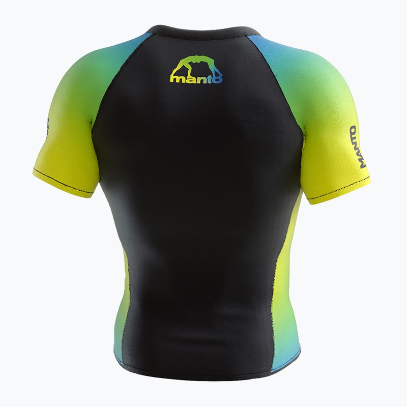 MANTO Rio vyriškas marškinėliai Rashguard black MNR506_BLK_2S 2
