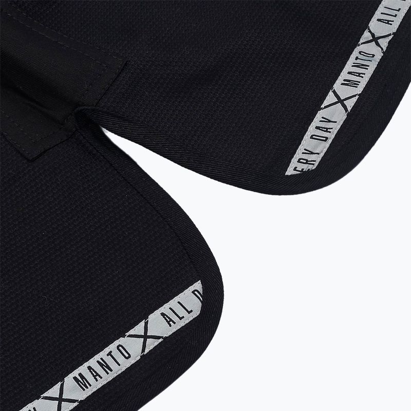 GI vyriškiems brazilų džiudžitsu MANTO X4 black MNG978 5