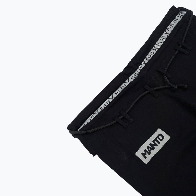 GI vyriškiems brazilų džiudžitsu MANTO X4 black MNG978 6