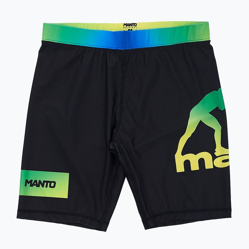 MANTO Rio vyriški šortai iš lycros, juodi MNS530_BLK_2S 3
