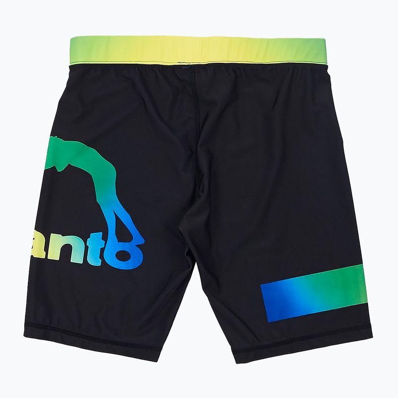 MANTO Rio vyriški šortai iš lycros, juodi MNS530_BLK_2S 4