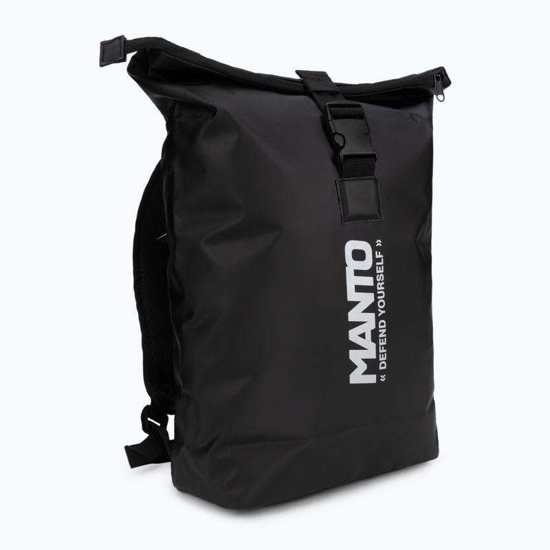 MANTO Roll Top Tokyo treniruočių kuprinė juoda MNB001_BLK_UNI