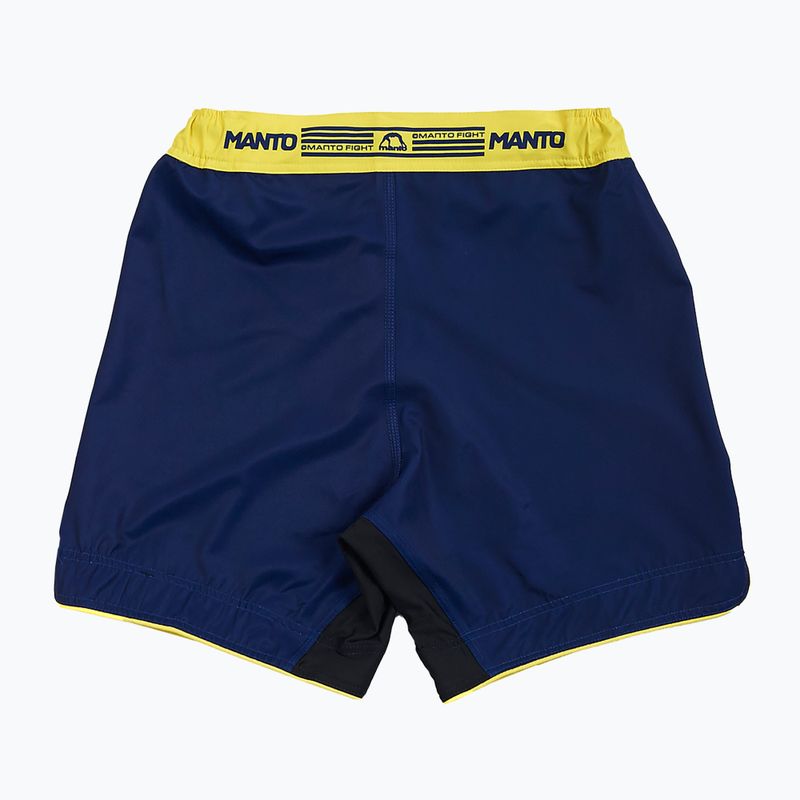 MANTO Stripe 2.0 vyriški treniruočių šortai tamsiai mėlyni MNS002_NAV_2S 2