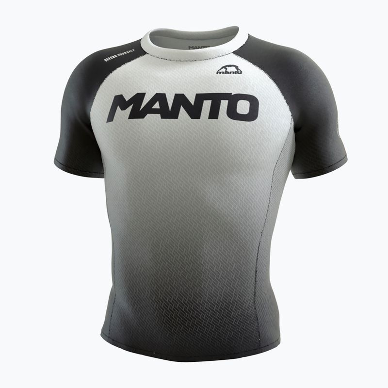 MANTO vyriškas marškinėliai Rashguard Rank white MNR510_WHT_2S