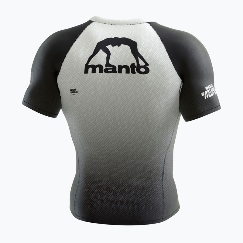 MANTO vyriškas marškinėliai Rashguard Rank white MNR510_WHT_2S 2