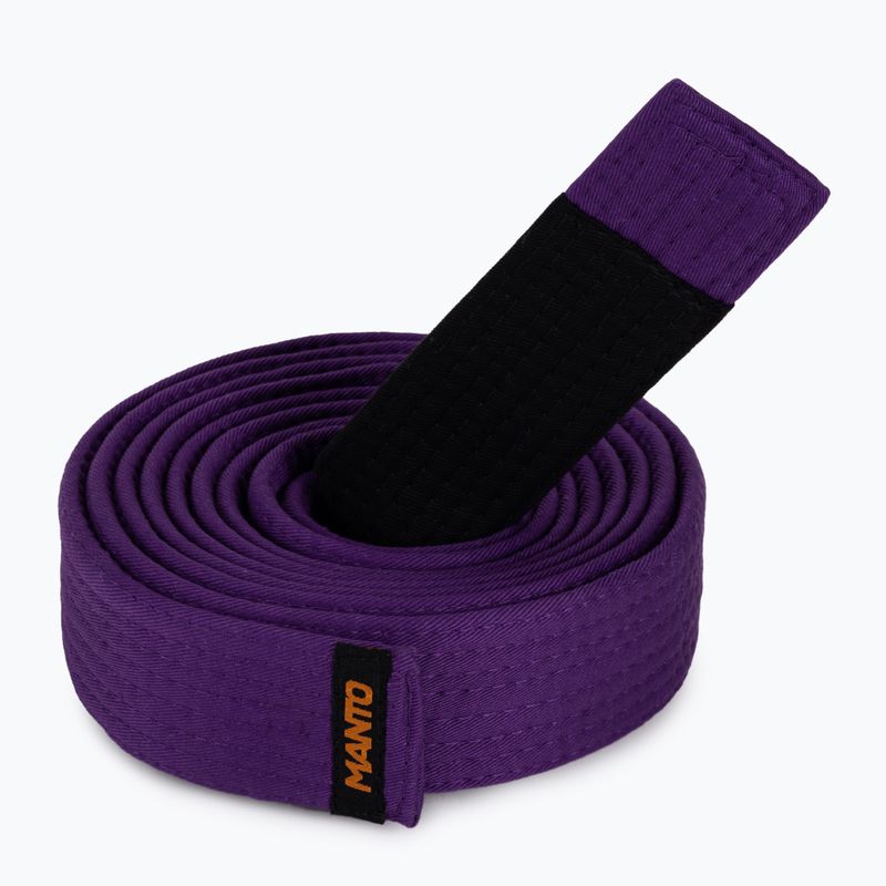 MANTO Label violetinės spalvos brazilų džiudžitsu diržas MNA854 3