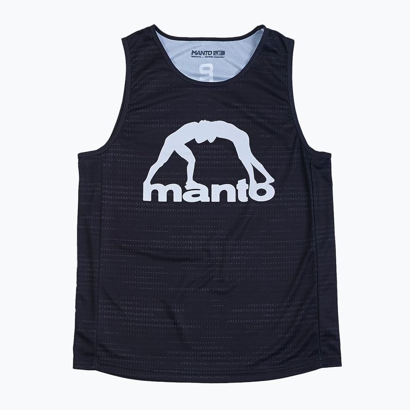 MANTO Vyriškas marškinėlis Overload black MNT036