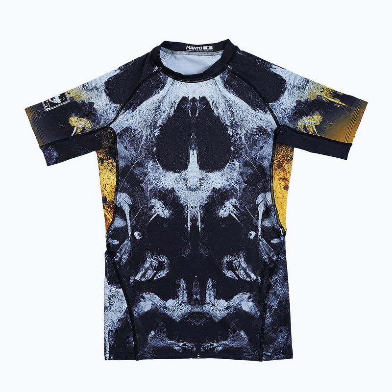 MANTO vyriškas marškinėlių apsiaustas Disobey navy blue MNR878_BLK 3