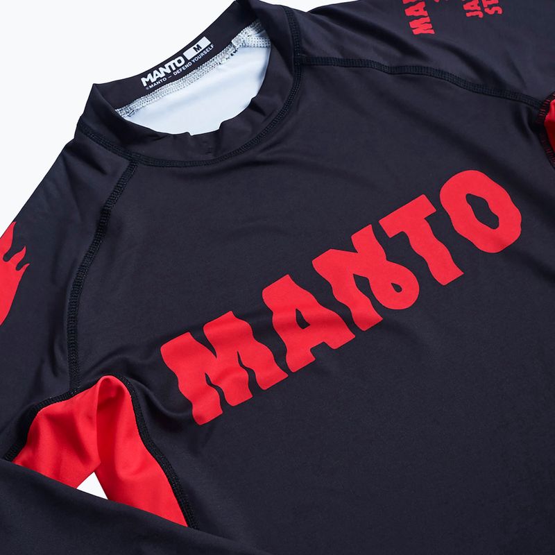 MANTO vyriškas marškinėliai Rashguard Night Out black MNR881_BLK 3