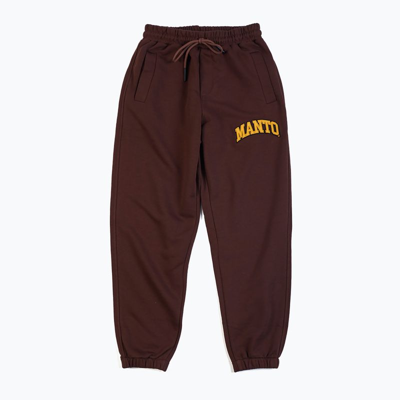 Vyriškos kelnės MANTO Varsity brown