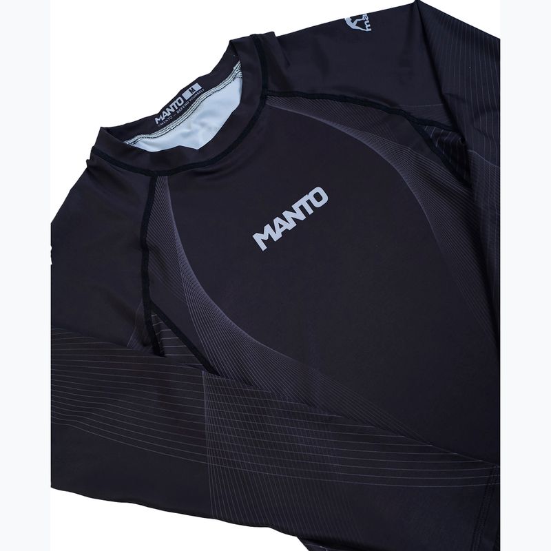 Rashguard vyriški marškinėliai ilgomis rankovėmis MANTO FLOW black 6
