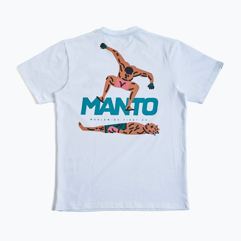 MANTO vyriški marškinėliai Stomp white 2