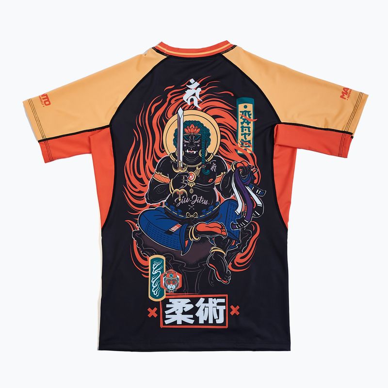 Marškinėliai MANTO Yauhen Abu Rashguard Fudo juodi 2