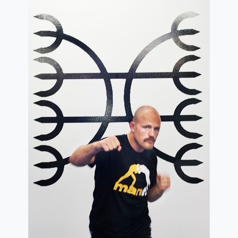 Vyriški marškinėliai MANTO Logo juoda 5