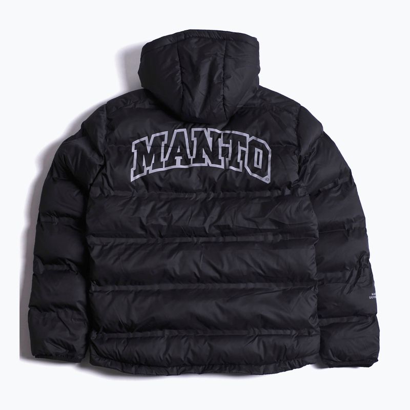 Vyriška žieminė striukė MANTO Varsity black 4