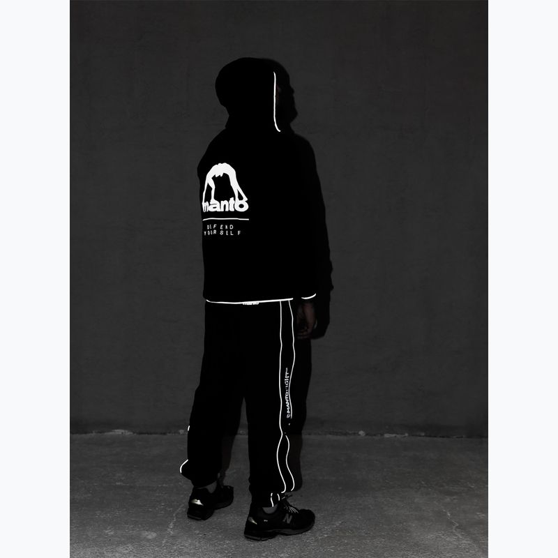 Vyriška striukė nuo vėjo MANTO Defend black 12