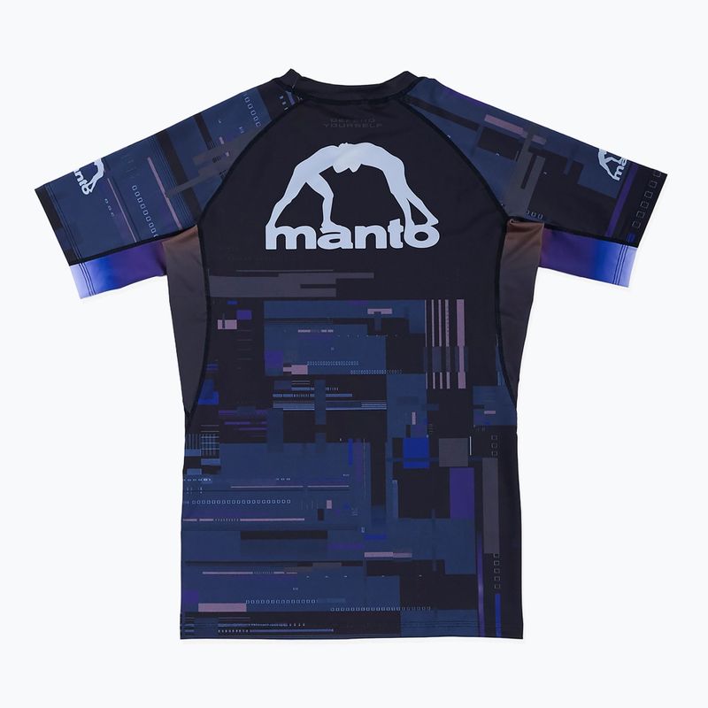 Marškinėliai MANTO Rashguard Endure juodi 2