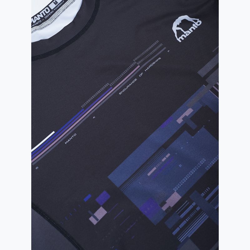 Marškinėliai MANTO Rashguard Endure juodi 3
