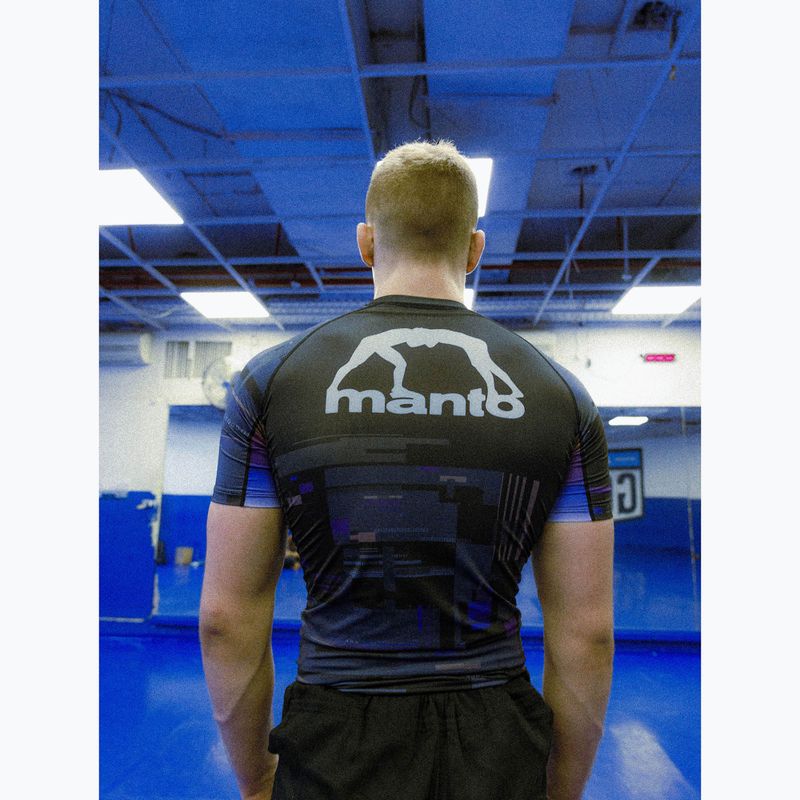 Marškinėliai MANTO Rashguard Endure juodi 5