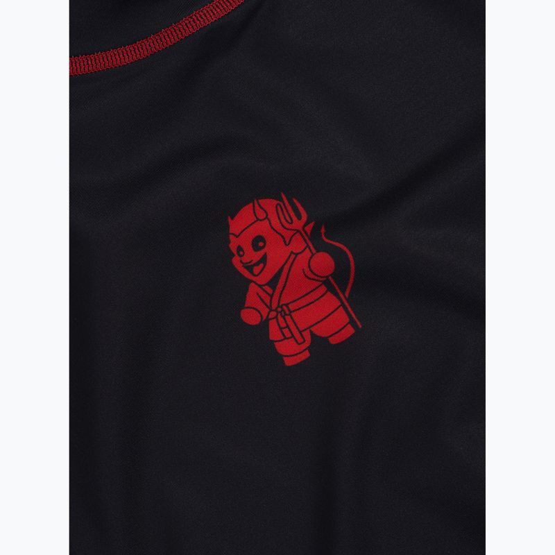 Marškinėliai MANTO Rashguard Hell juodi 3