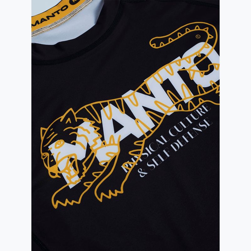 Marškinėliai MANTO Rashguard Wildcat juodi 3