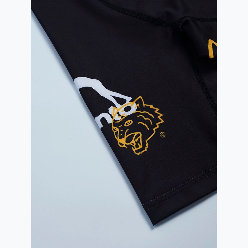 Marškinėliai MANTO Rashguard Wildcat juodi 5