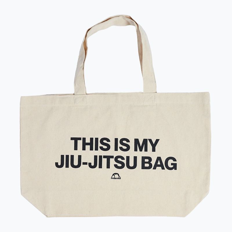 Krepšys MANTO Jiu Jitsu Tote smėlio spalvos