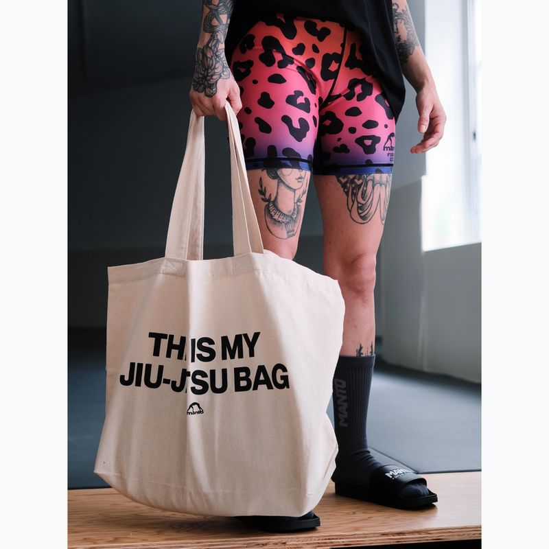 Krepšys MANTO Jiu Jitsu Tote smėlio spalvos 4