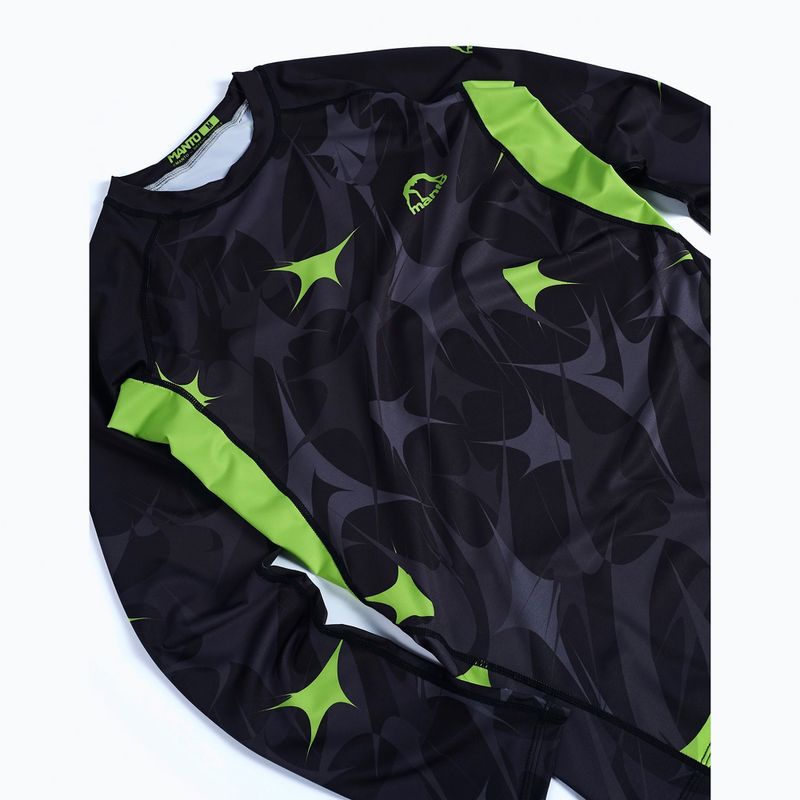 Marškinėliai MANTO Long Sleeve Rashguard Terra juodi 3