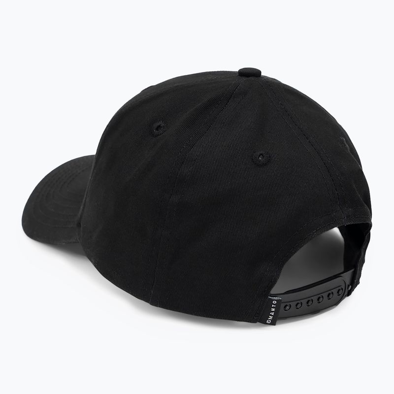 MANTO Represent Snapback beisbolo kepuraitė juoda 2