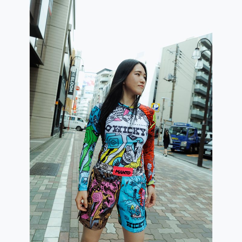 Treniruočių šortai MANTO Wicky multicolor 6