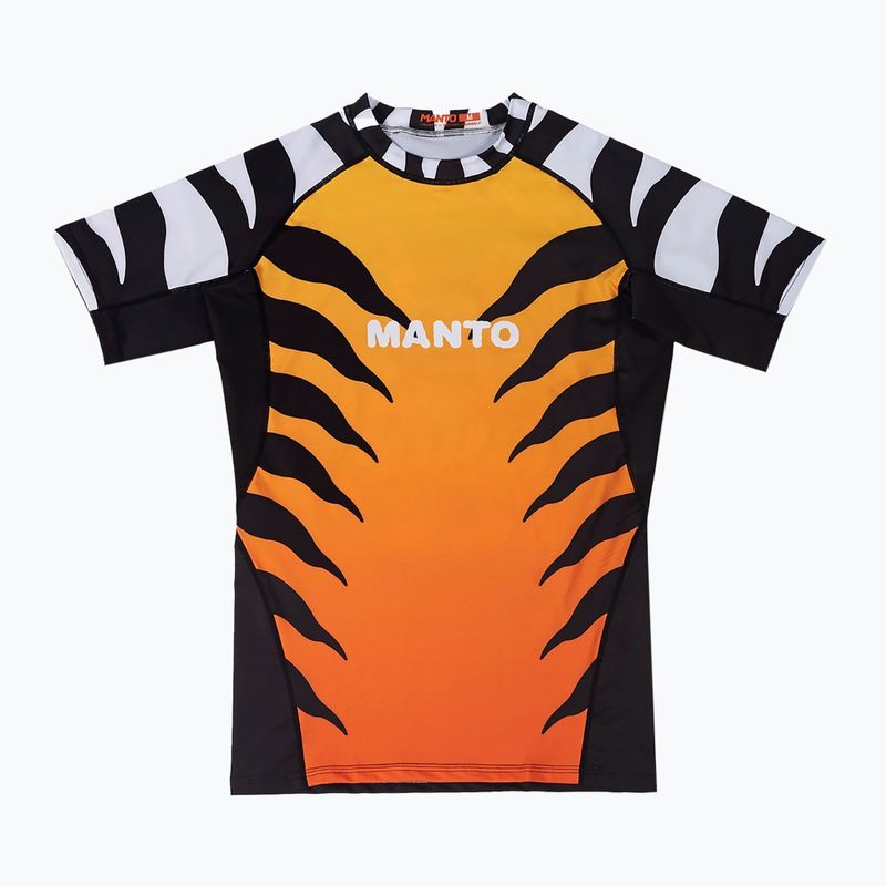 Marškinėliai MANTO Tiger's Tail Rashguard juodi